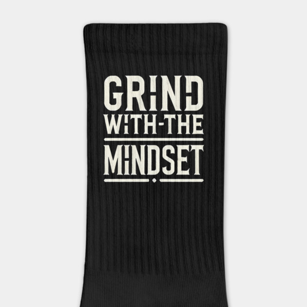 Motivational Quote, Grind with the Mindset, Success by logiamerch
