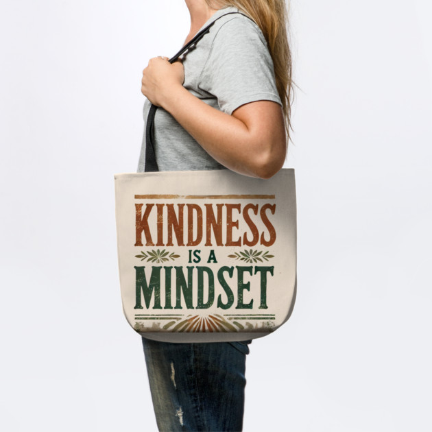 Motivational Quote, Kindness is a Mindset by logiamerch
