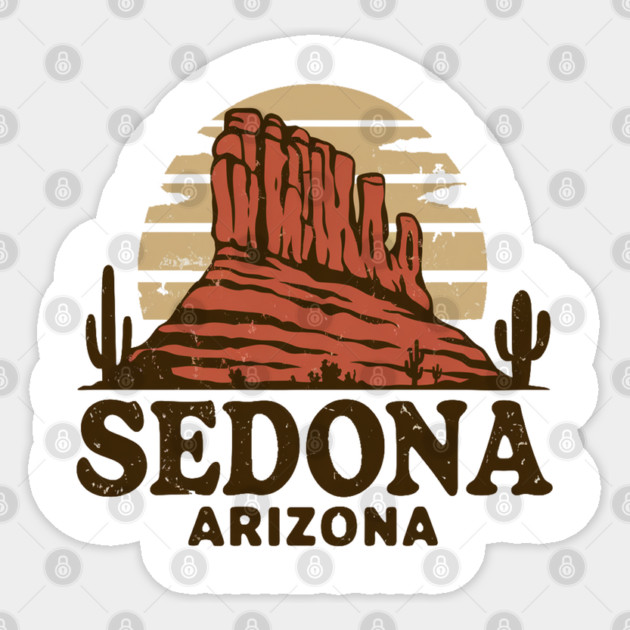 sedona Sticker by Pixel Threads 