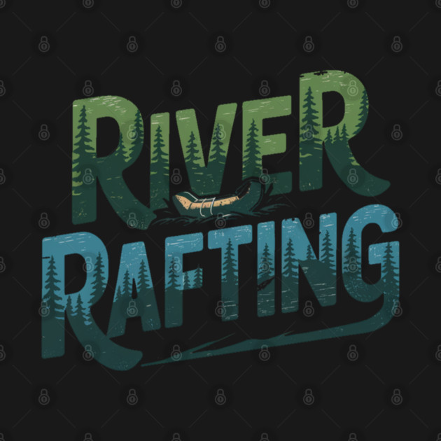 River Rafting by Pixel Threads 