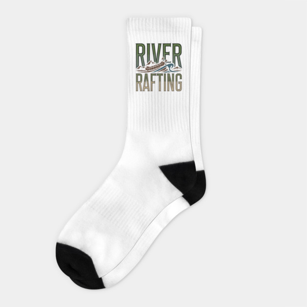 River Rafting Socks by Pixel Threads 