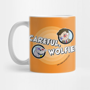 Careful, Wolfie! (Bullseye) Mug