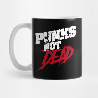 Punks Not Dead Mug