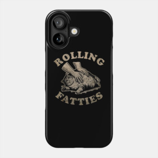 Rolling Fatties Cat Lover Funny Phone Case