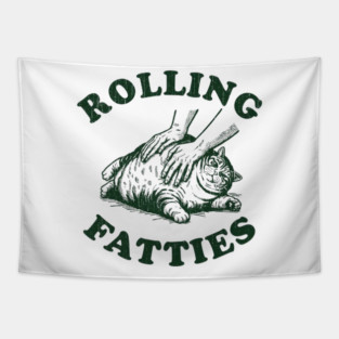 Rolling Fatties University Vintage Tapestry