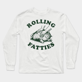 Rolling Fatties University Vintage Long Sleeve T-Shirt