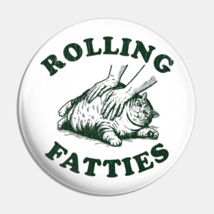 Rolling Fatties University Vintage Pin
