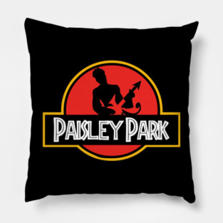 Paisley Park Design Pillow