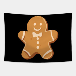 Cute Gingerbread man Tapestry