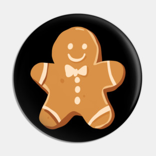 Cute Gingerbread man Pin
