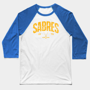 Hockey Sabres Baseball T-Shirt