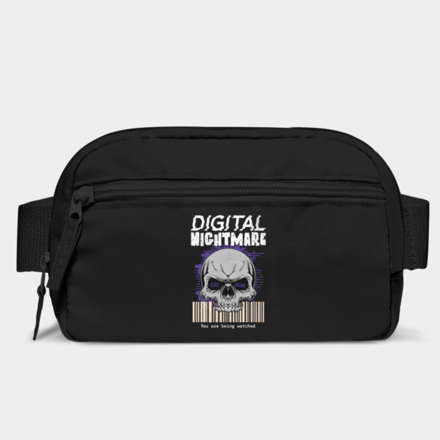 Digital Nightmare Skull Surveillance Design by Designed By Marty