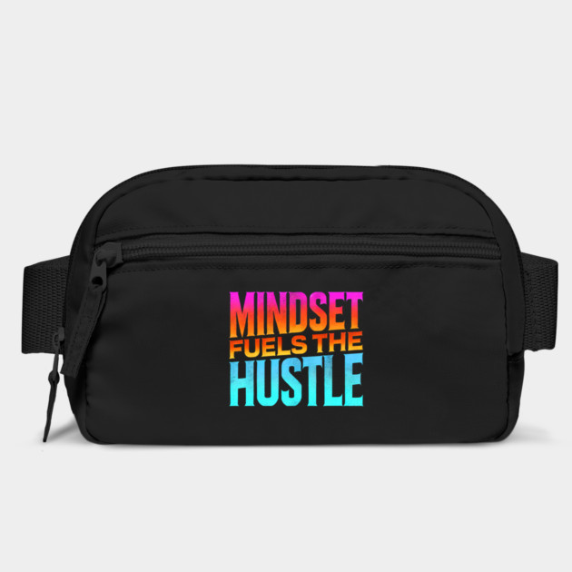 Motivational Quote, Mindset Fuels the Hustle, Success by logiamerch