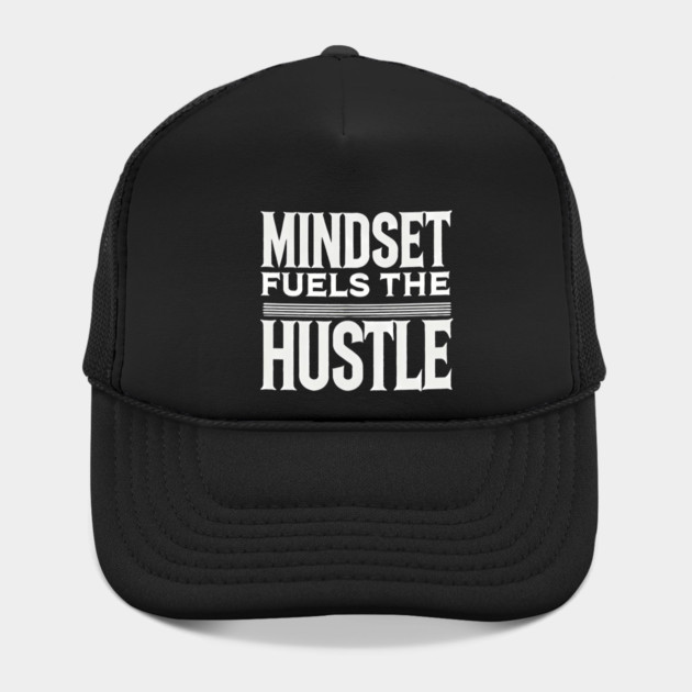 Motivational Quote, Mindset Fuels the Hustle, by logiamerch