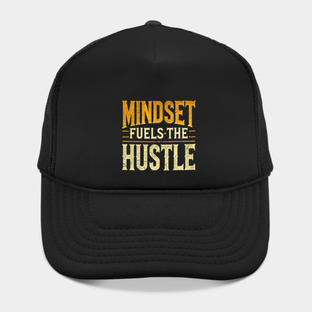 Motivational Quote, Mindset Fuels the Hustle, Success by logiamerch