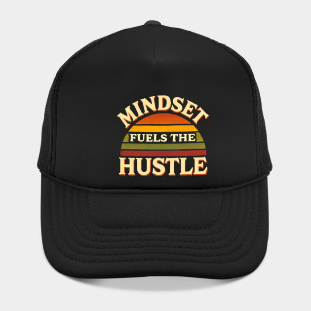 Motivational Quote, Mindset Fuels the Hustle, Success by logiamerch