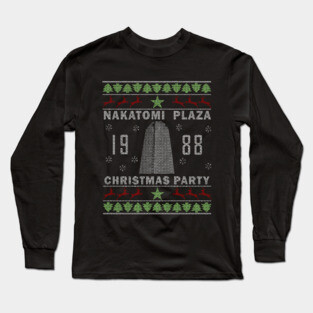 nakatomi plaza christmas party Long Sleeve T-Shirt