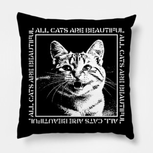 All Cats Are Beautiful - ACAB Pillow