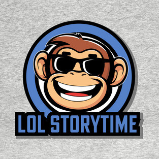 LOL STORYTIME LOGO BLUE T-Shirt