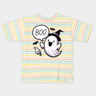 Ghost of surprise boo For Halloween Kids T-Shirt