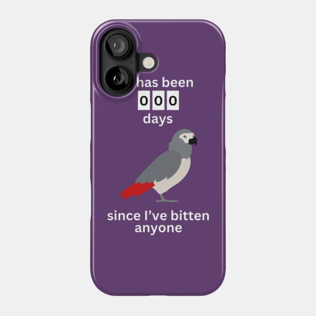 0 Days Bitten Anyone Phone Case by Litehouse Tees