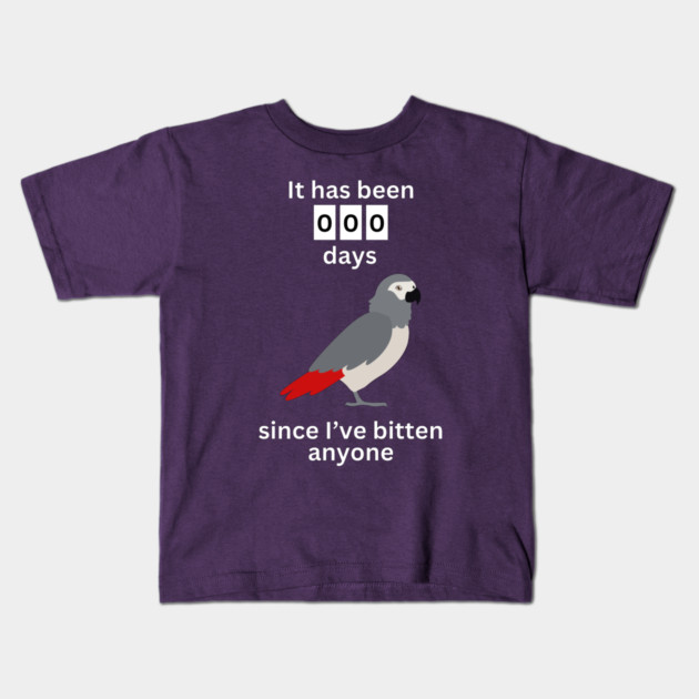 0 Days Bitten Anyone Kids T-Shirt by Litehouse Tees