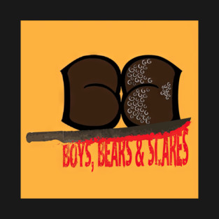 Boys, Bears & Scares Dark Chocolate and Dark Chocolate T-Shirt