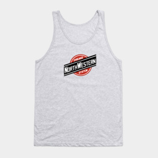 Vintage North Western Railway Logo Tank Top