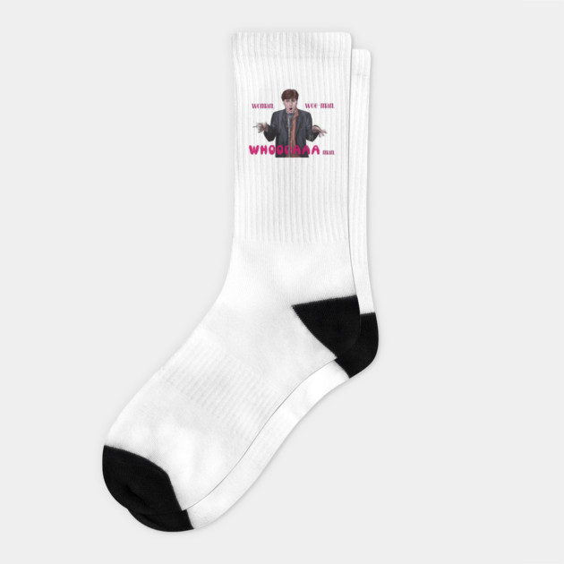 So I Married a WHOOOAAAman Socks by 51Deesigns
