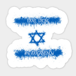 Israel Strong Sticker
