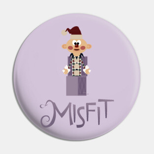 Misfit - Charlie in the Box Pin
