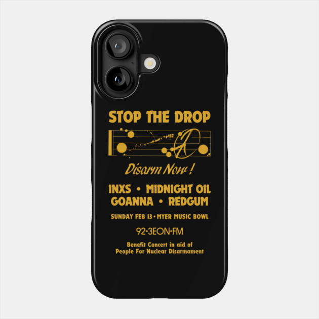 Stop The Drop Concert Front & Back Print Phone Case by Timeless Chaos