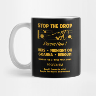Stop The Drop Concert Front & Back Print Mug
