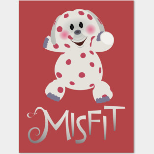 Misfit - Spotted Elephant Posters and Art