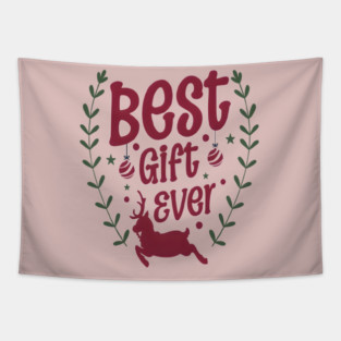 Best give ever Christmas Gift T-Shirt Tapestry