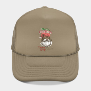 Merry Christmas gift don't stop believing Hat