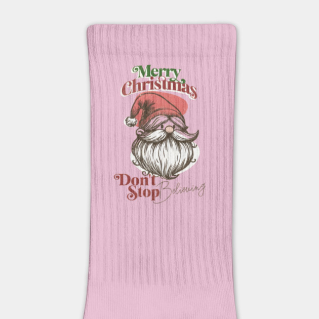 Merry Christmas gift don't stop believing by Nizar clothing store 