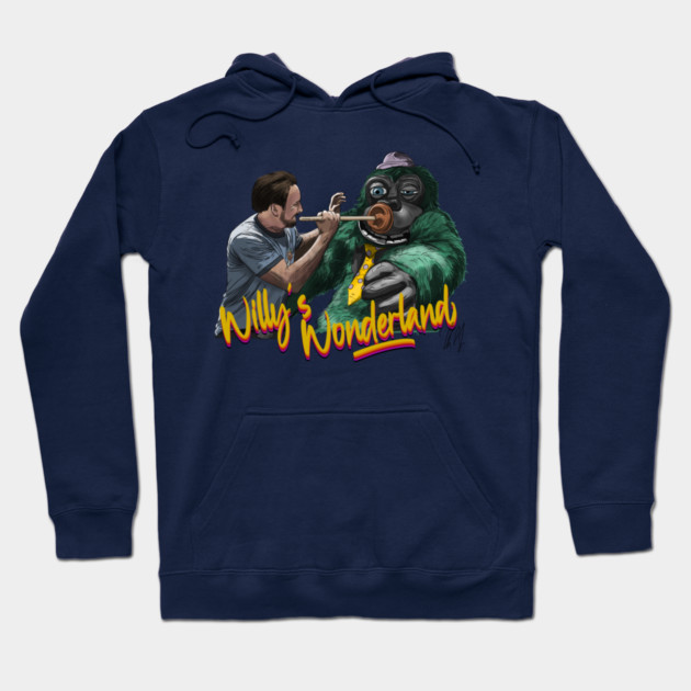 Willy's Wonderland: Plunger Attack Hoodie by 51Deesigns
