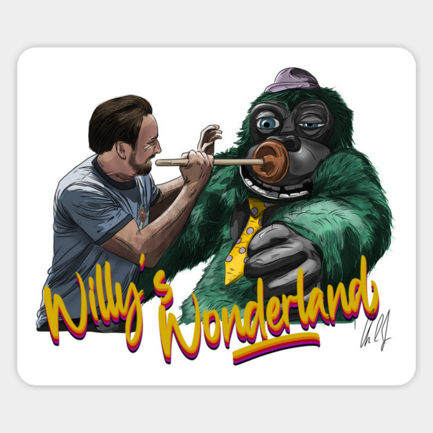 Willy's Wonderland: Plunger Attack Magnet by 51Deesigns