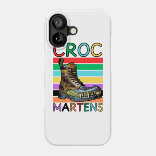 Croc Martens Boots Phone Case