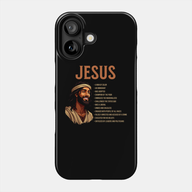 Jesus Facts Phone Case by UrbanLifeApparel