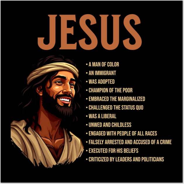 Jesus Facts Wall Art by UrbanLifeApparel