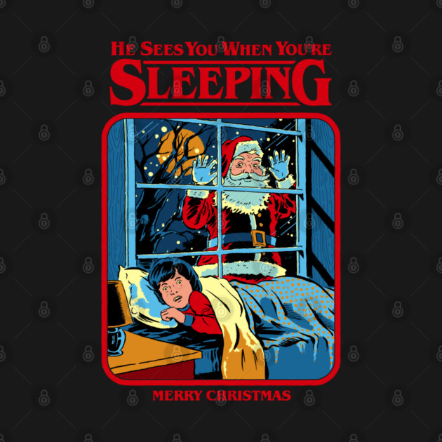 He Sees You When You're Sleeping Crewneck