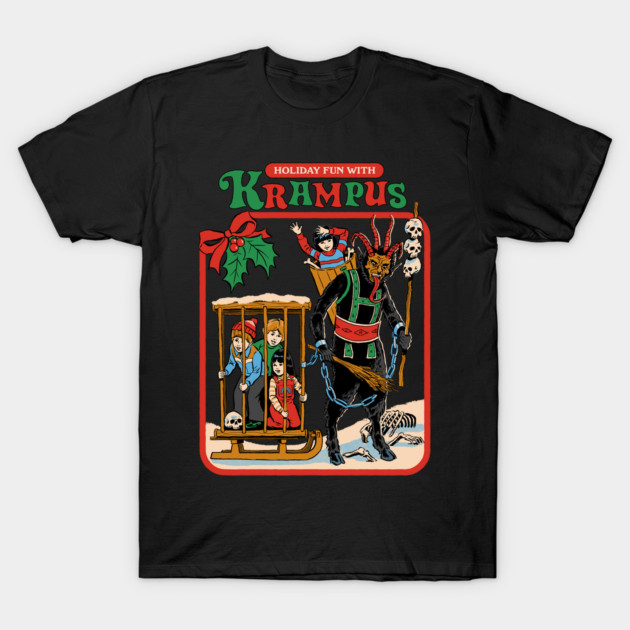 Fun With Krampus T-Shirt by Steven Rhodes