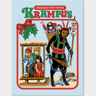 Fun With Krampus Posters and Art