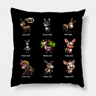Funny AZZ Pillow