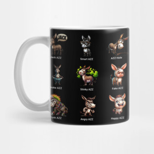 Funny AZZ Mug