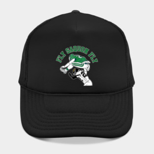 Fly Saquon Fly Eagles Barkley The Reverse Hurdle 2024 T-Shirt Hat