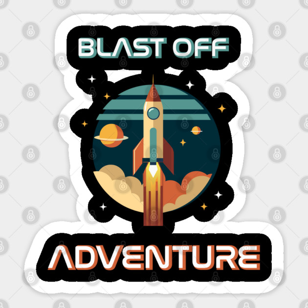Blast Off Adventure Sticker by TurnEffect