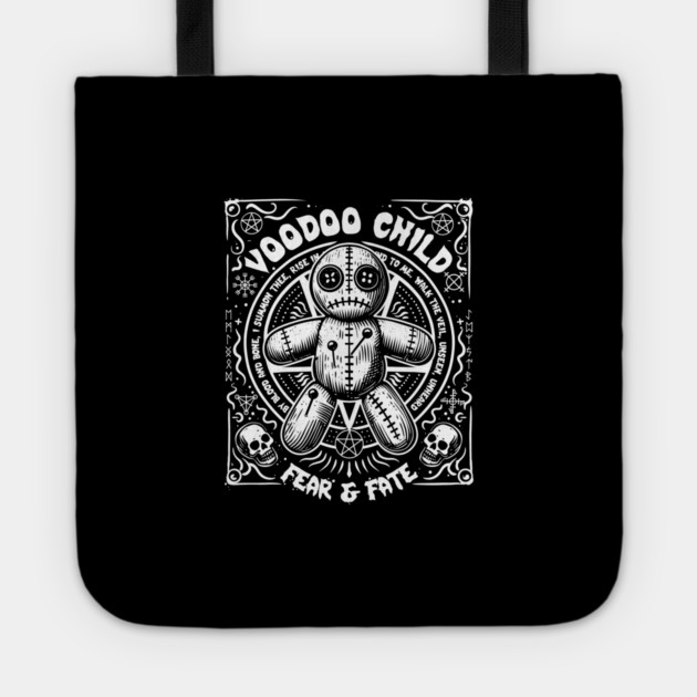 VOODOO CHILD Tote by artslaves